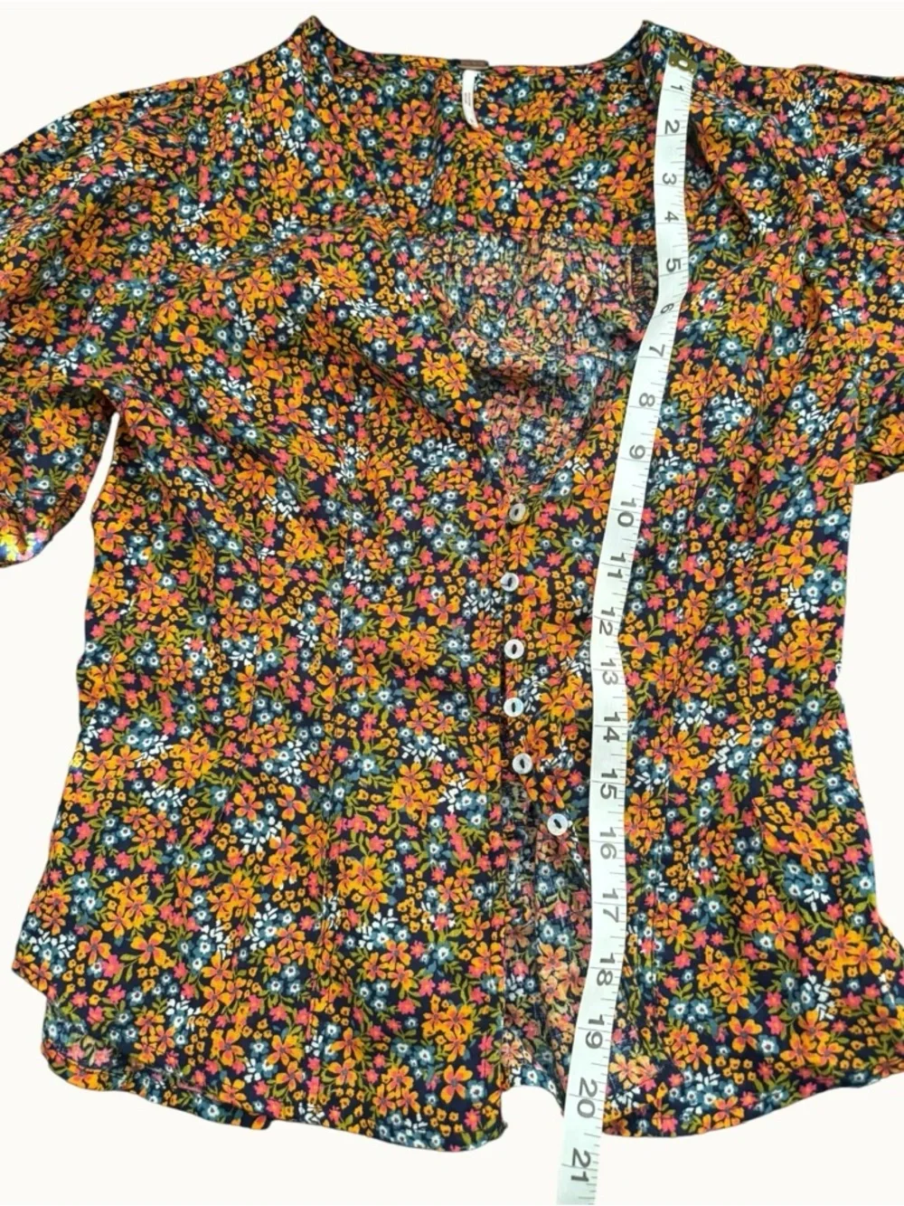 I Found You Print Blouse Free People - Picture 10 of 10